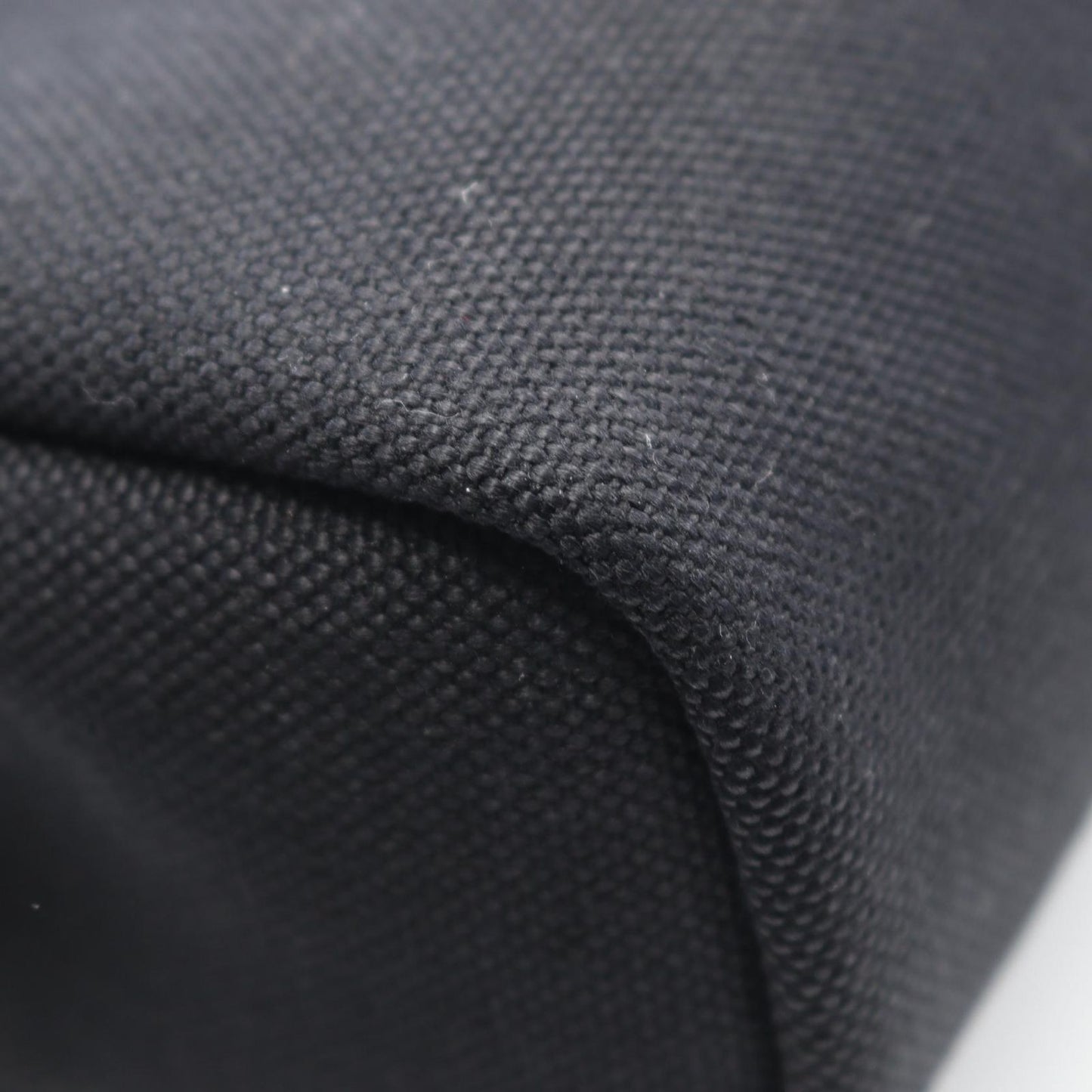 HERMES Mini Ethel Bag Zip Clutch in Black Canvas - Unused Luxury