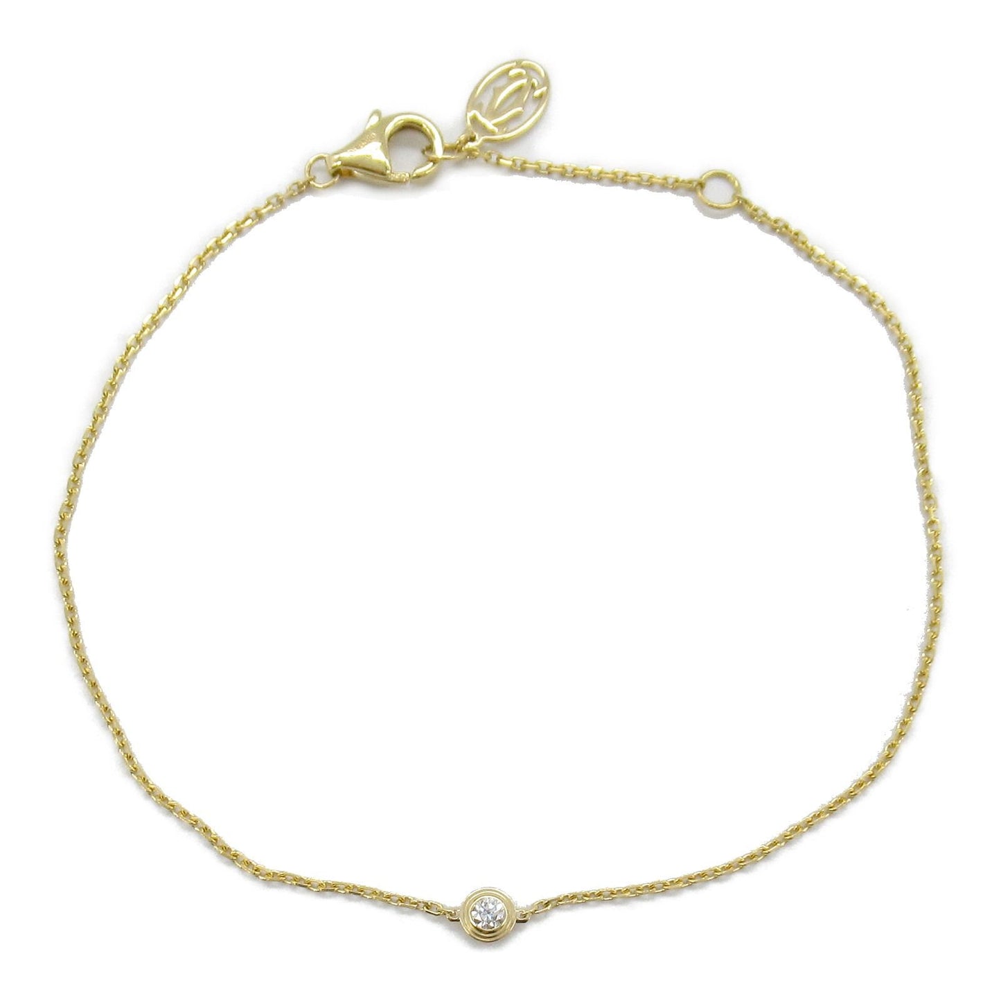 CARTIER Love Bracelet XS in K18 Yellow Gold with Diamonds