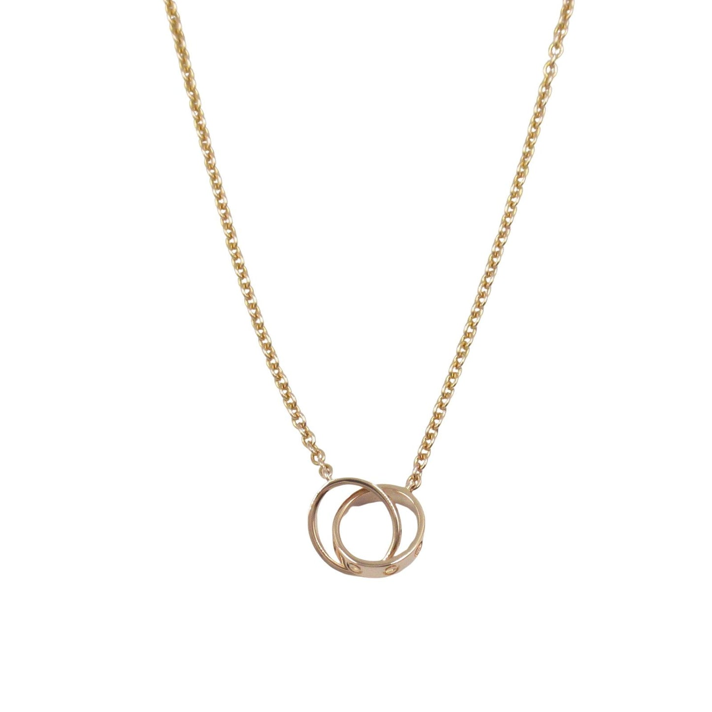 CARTIER Baby Love Necklace in K18 Pink Gold - 43cm