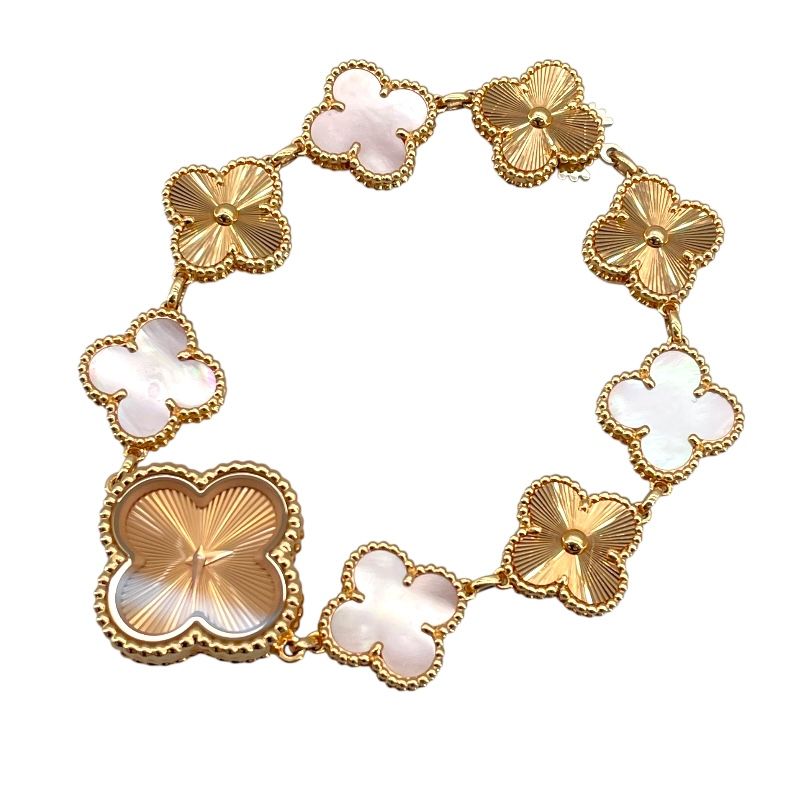 Van Cleef & Arpels Sweet Alhambra K18PG Quartz Ladies Watch
