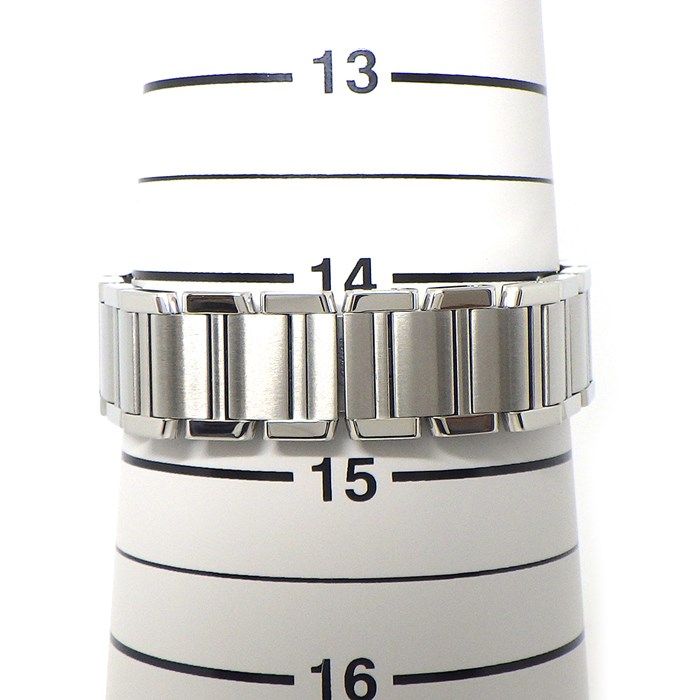 Cartier Tank Française SM W51028Q3 - Pink Dial, Shell, Stainless Steel