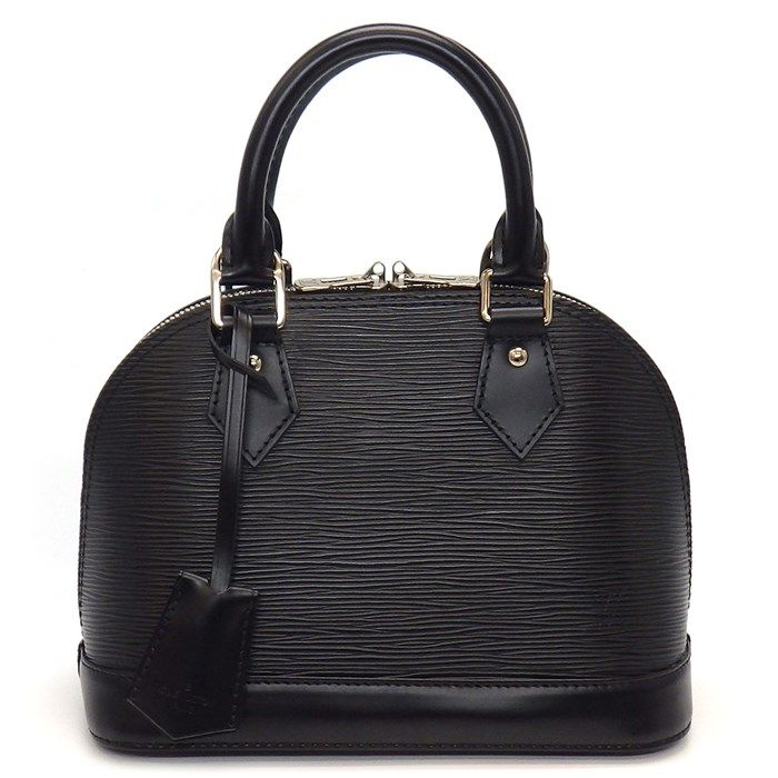 Louis Vuitton Alma BB Handbag in Black Epi Leather - Timeless Elegance