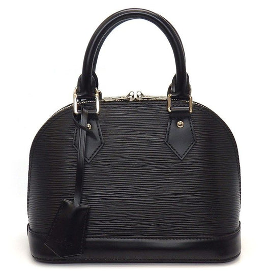 Louis Vuitton Alma BB Handbag in Black Epi Leather - Timeless Elegance
