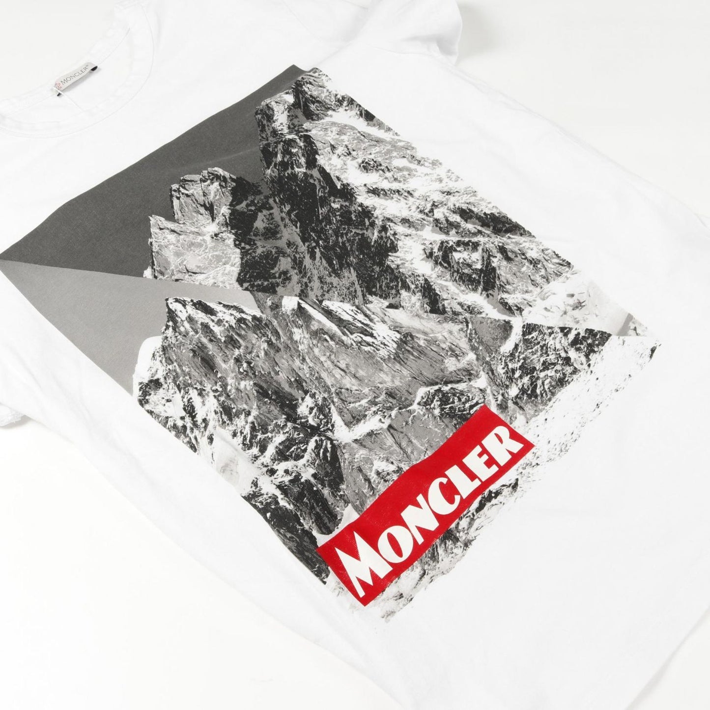 MONCLER Cotton T-Shirt - Timeless White Elegance for Men