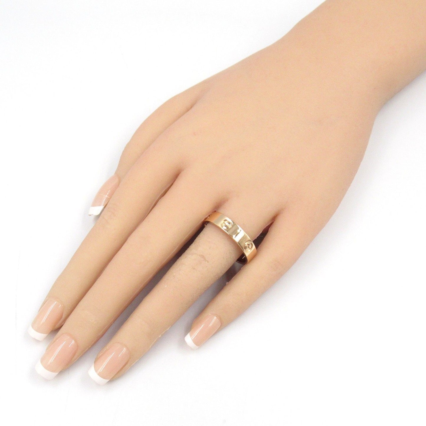 CARTIER Love Ring in K18 Pink Gold - Timeless Elegance