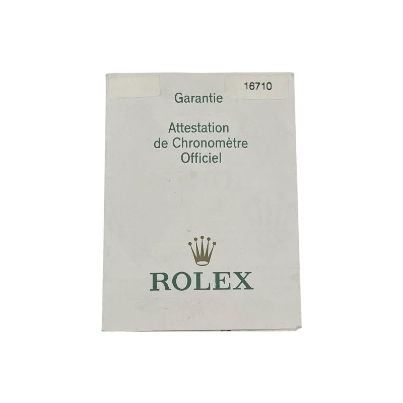 Rolex GMT-Master II Stick Dial 16710 - Black Stainless Steel