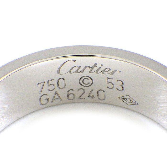 Cartier Love Ring 2006 Christmas Edition K18WG Size 13