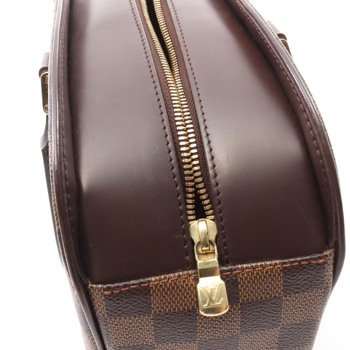 Louis Vuitton Saria Oriental Damier Ebene Handbag - Timeless Elegance