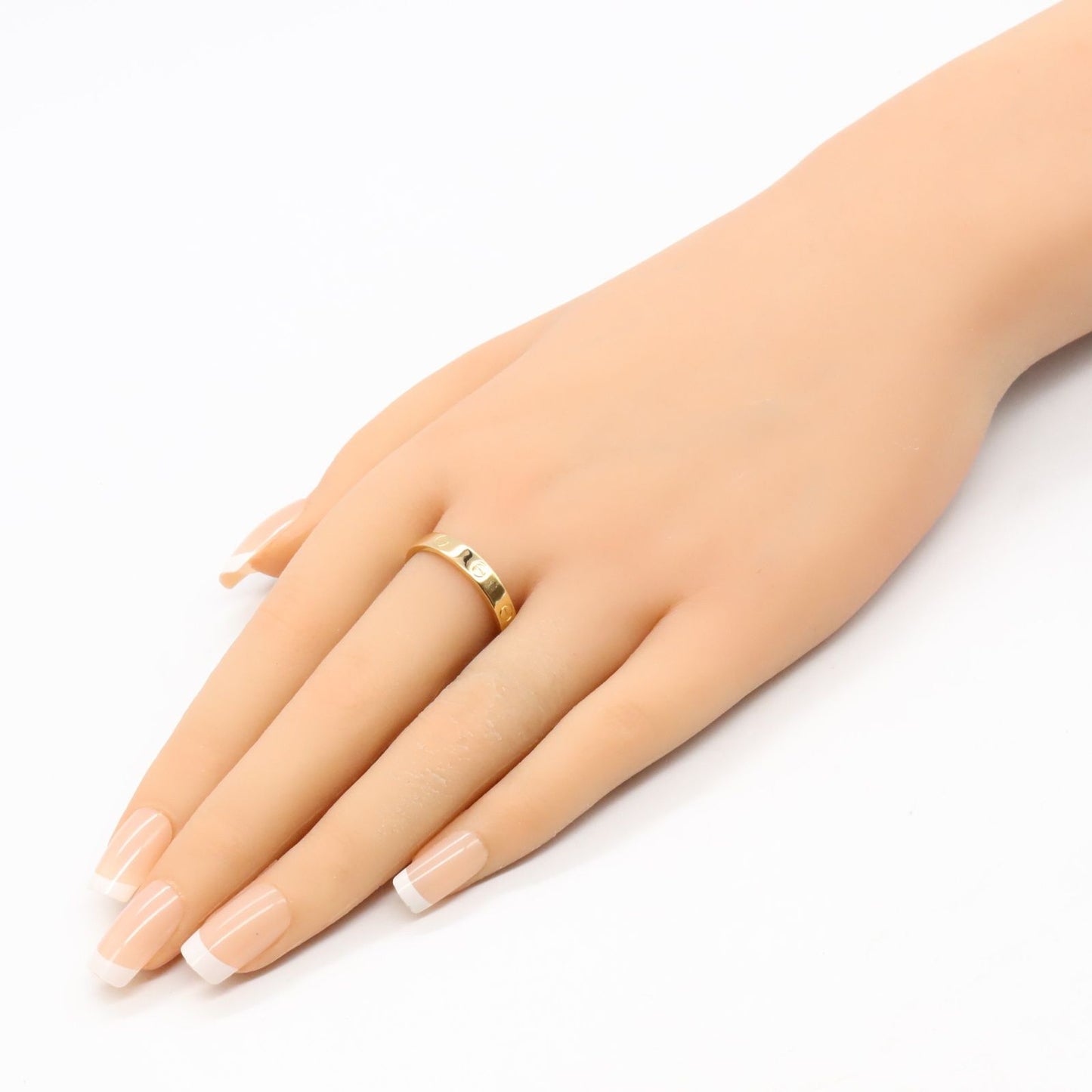 CARTIER Mini Love Ring in K18 Yellow Gold - Timeless Elegance