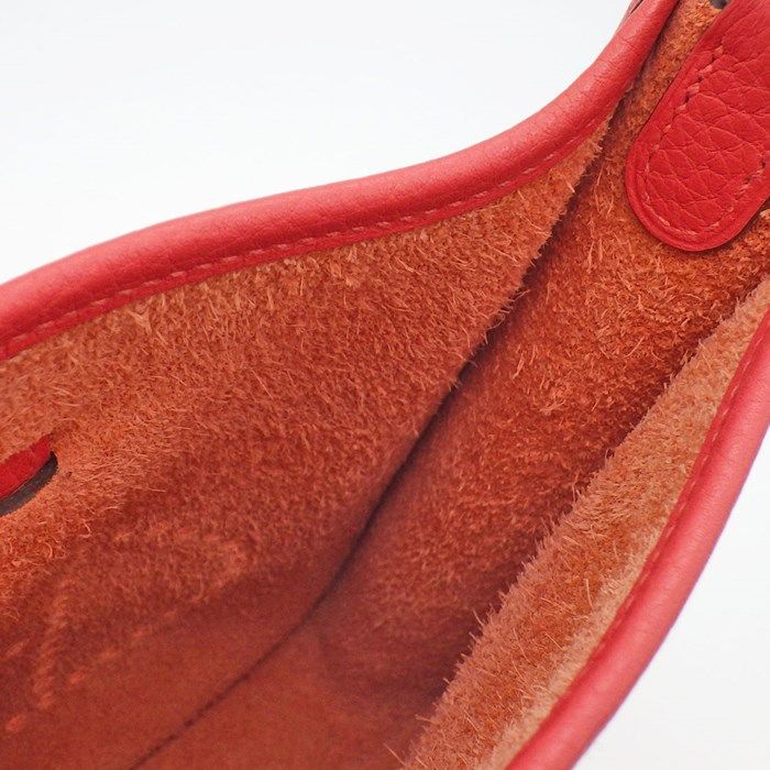 HERMES Evelyne TPM Shoulder Bag - Rouge Pivoine & Rose Sakura