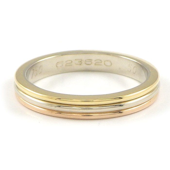 Cartier Vendôme Trinity Wedding Ring in Three Colors - K18 Gold