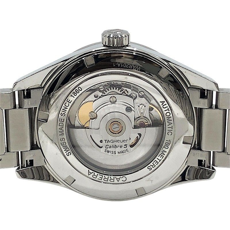 TAG Heuer Carrera Calibre 5 Day-Date Men's Watch - Black & Silver