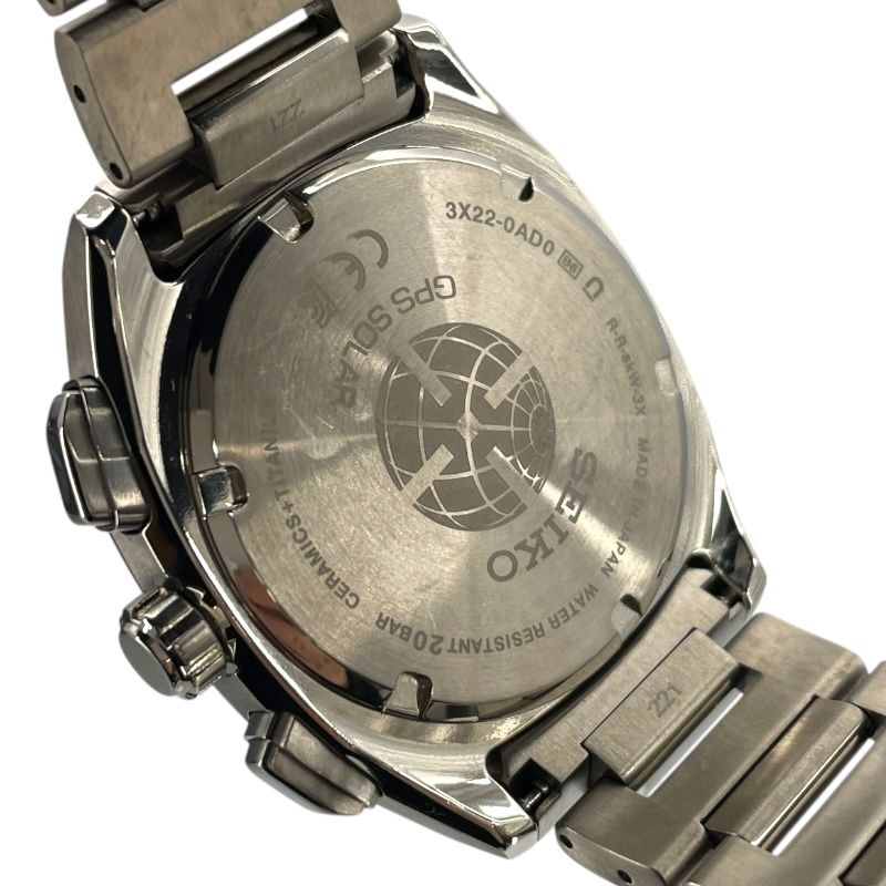 SEIKO Astron SBXD007 Black Titanium/Ceramic Quartz Men's Watch