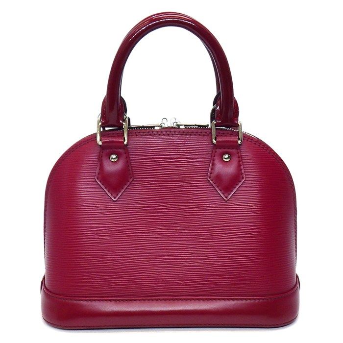 Louis Vuitton Alma BB Handbag in Fuchsia Epi Leather - Exquisite Craftsmanship