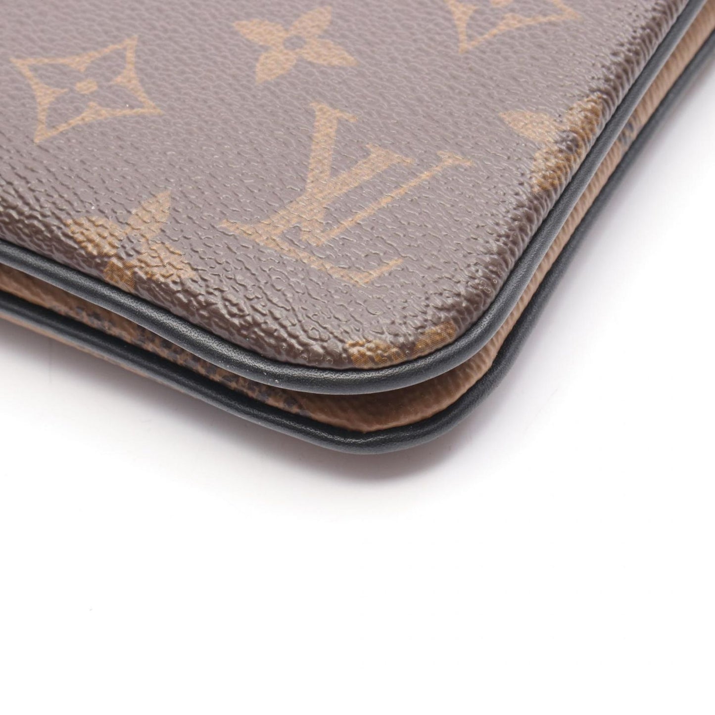 Louis Vuitton Monogram Giant Reverse Double Zip Shoulder Bag