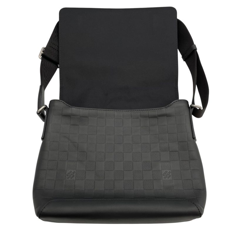 Louis Vuitton District PM Black Damier Graphite Shoulder Bag