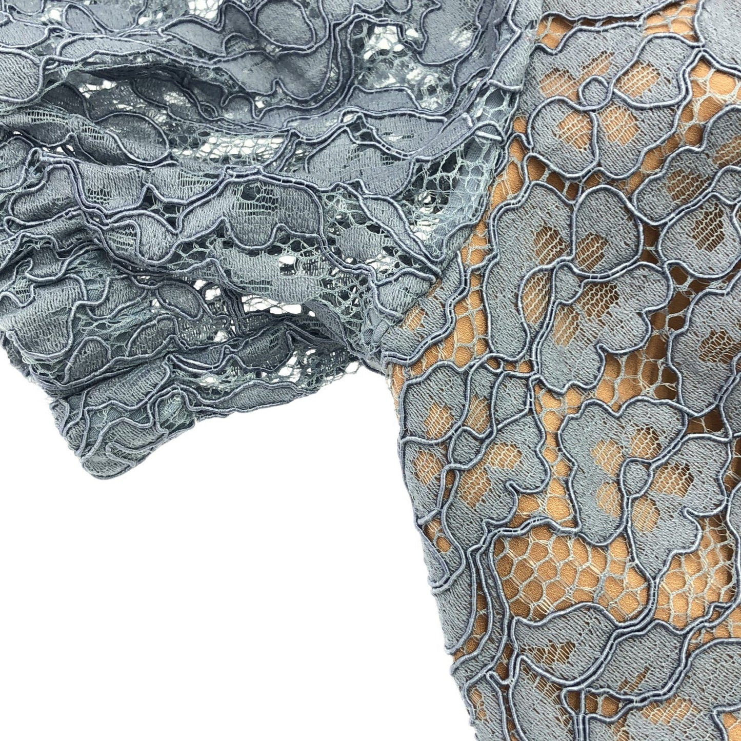 Self-Portrait Light Blue Lace Dress - Exquisite Elegance