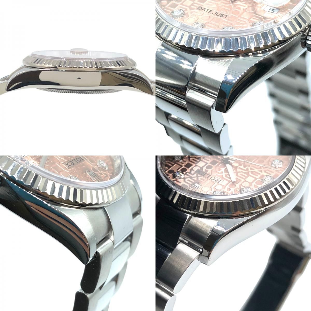 Rolex Datejust 36 Horicon 126234G - Pink Dial, Steel & White Gold