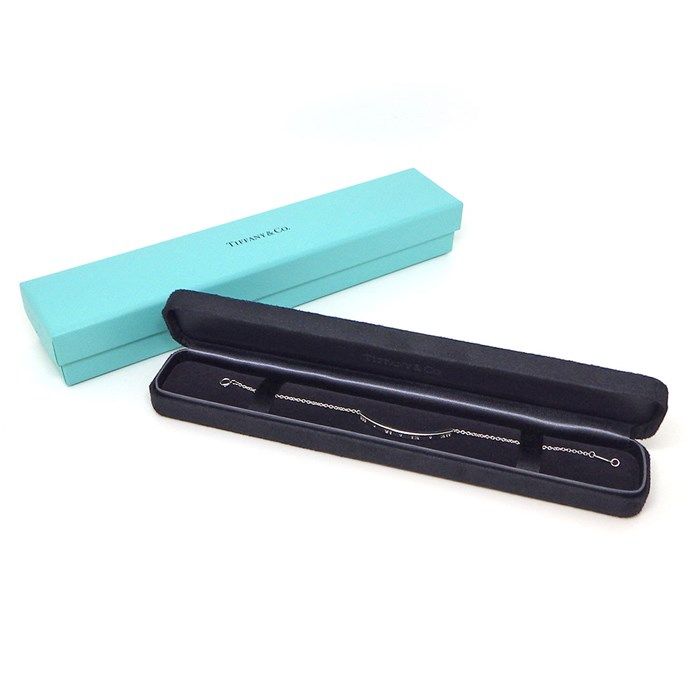 Tiffany & Co. Atlas Diamond Bracelet in K18 White Gold