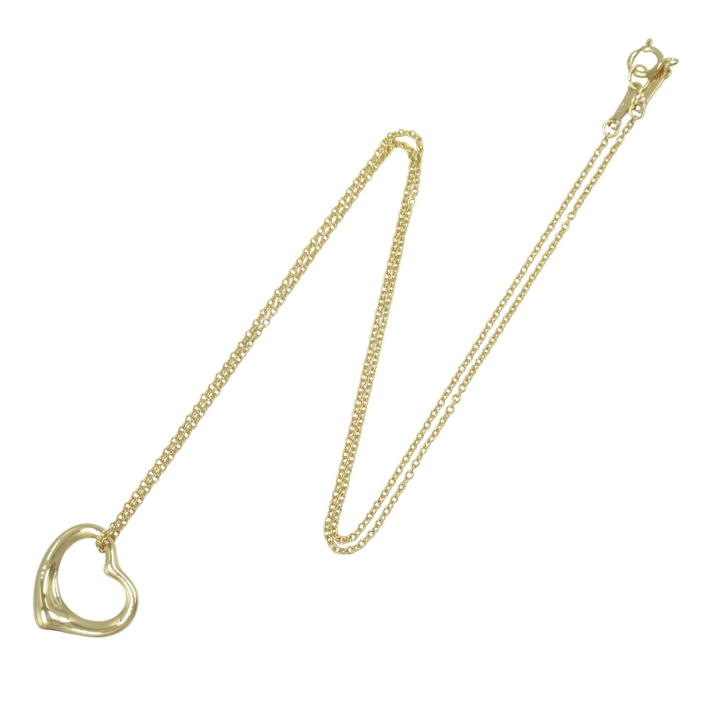 TIFFANY & CO Open Heart Necklace in 18K Yellow Gold - 42.5cm