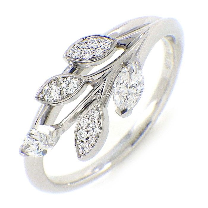 Tiffany & Co. Victoria Vine Ring with Diamonds - 0.24ct PT950