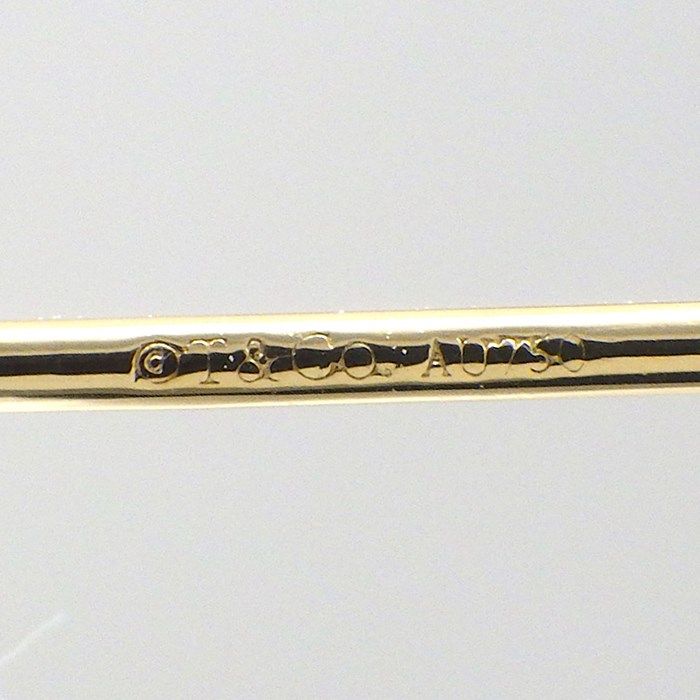 Tiffany & Co. K18YG Hardware Ball Earring - Single Piece