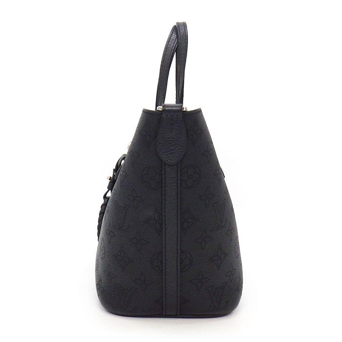 Louis Vuitton Blossom PM Handbag in Noir Mahina Leather