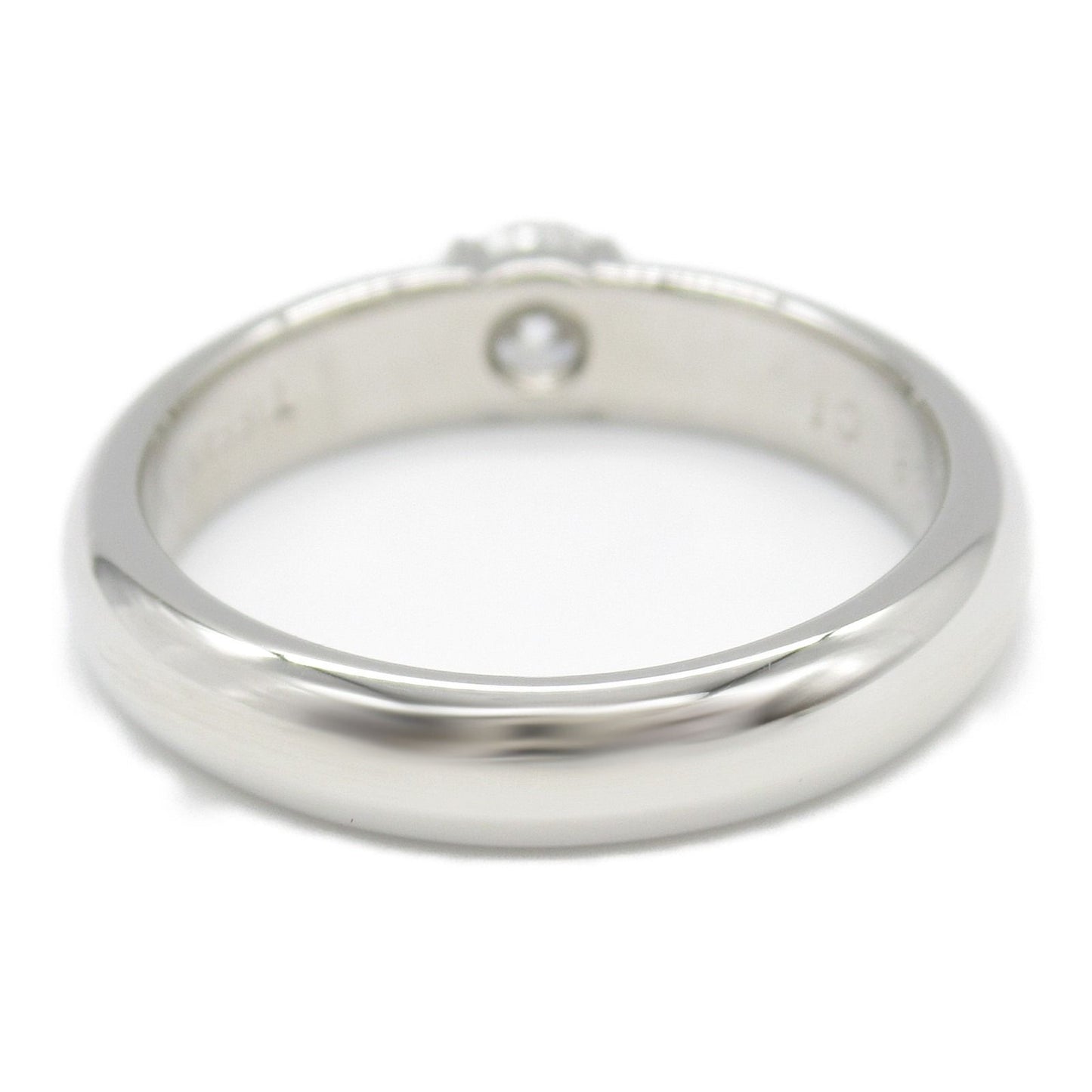 TIFFANY & CO Dot Diamond Ring in Platinum - Size 8.5