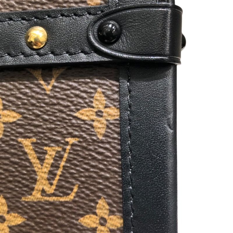 Louis Vuitton Pochette Trunk Vertical M63913 - Brown with Gold Hardware