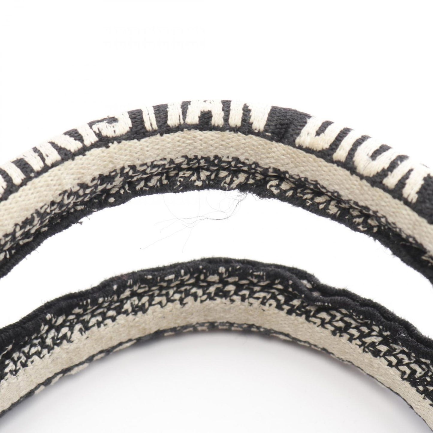 Dior Book Tote Large in Black & White Canvas - Timeless Elegance