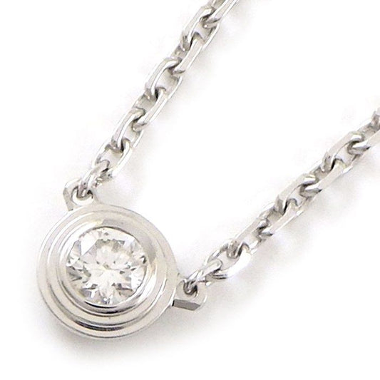 Cartier Amour XS Diamond Necklace in 18K White Gold