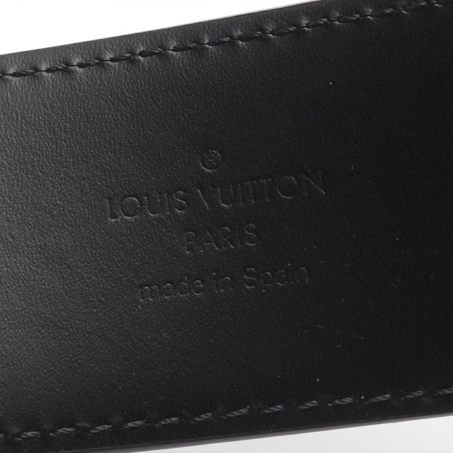 Louis Vuitton Downtown Damier Graphite Belt - Timeless Elegance