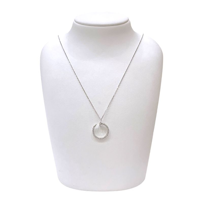 Cartier Juste un Clou Diamond Necklace in 18K White Gold