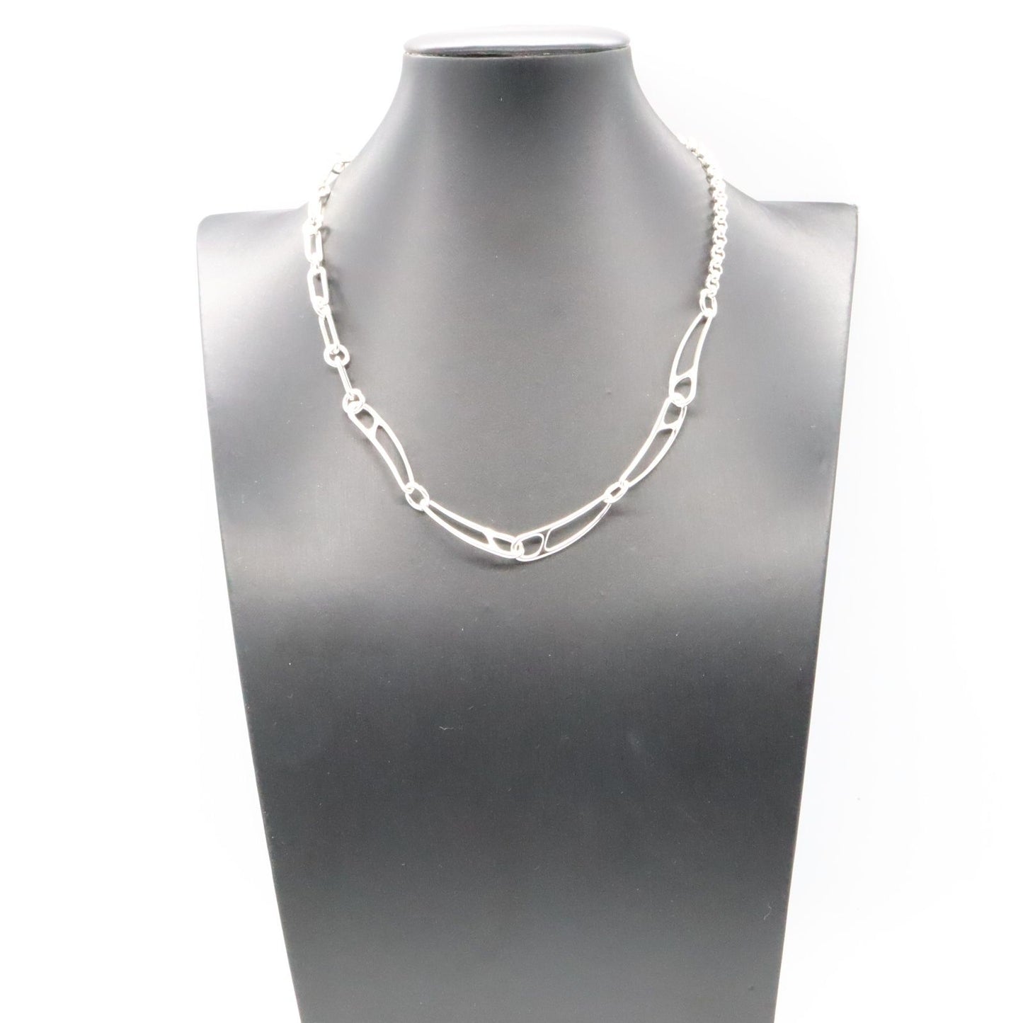 HERMES Chaine d'Ancre Necklace in Silver 925 - 42.5cm