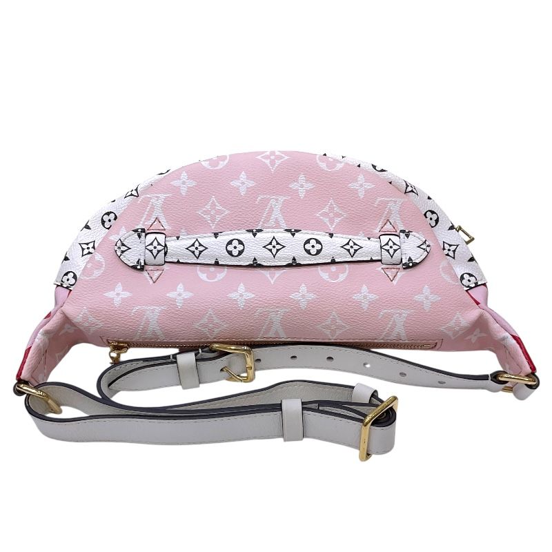Louis Vuitton Monogram Giant Bum Bag in Red & Pink - Exclusive Design