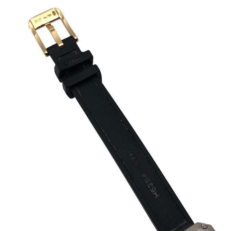 CHANEL Première Ribbon H6125 Black K18YG/Titanium Quartz Watch