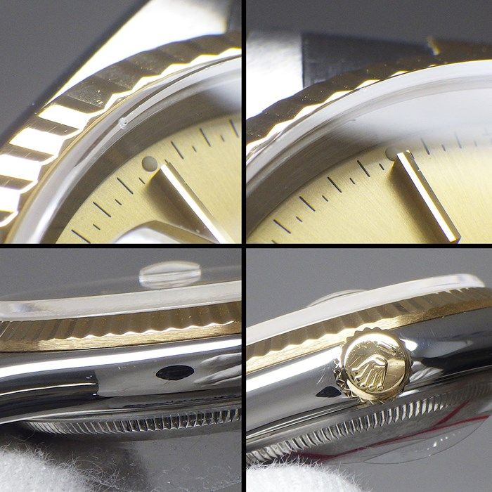 Rolex Datejust 16233 Champagne Dial - Timeless Elegance