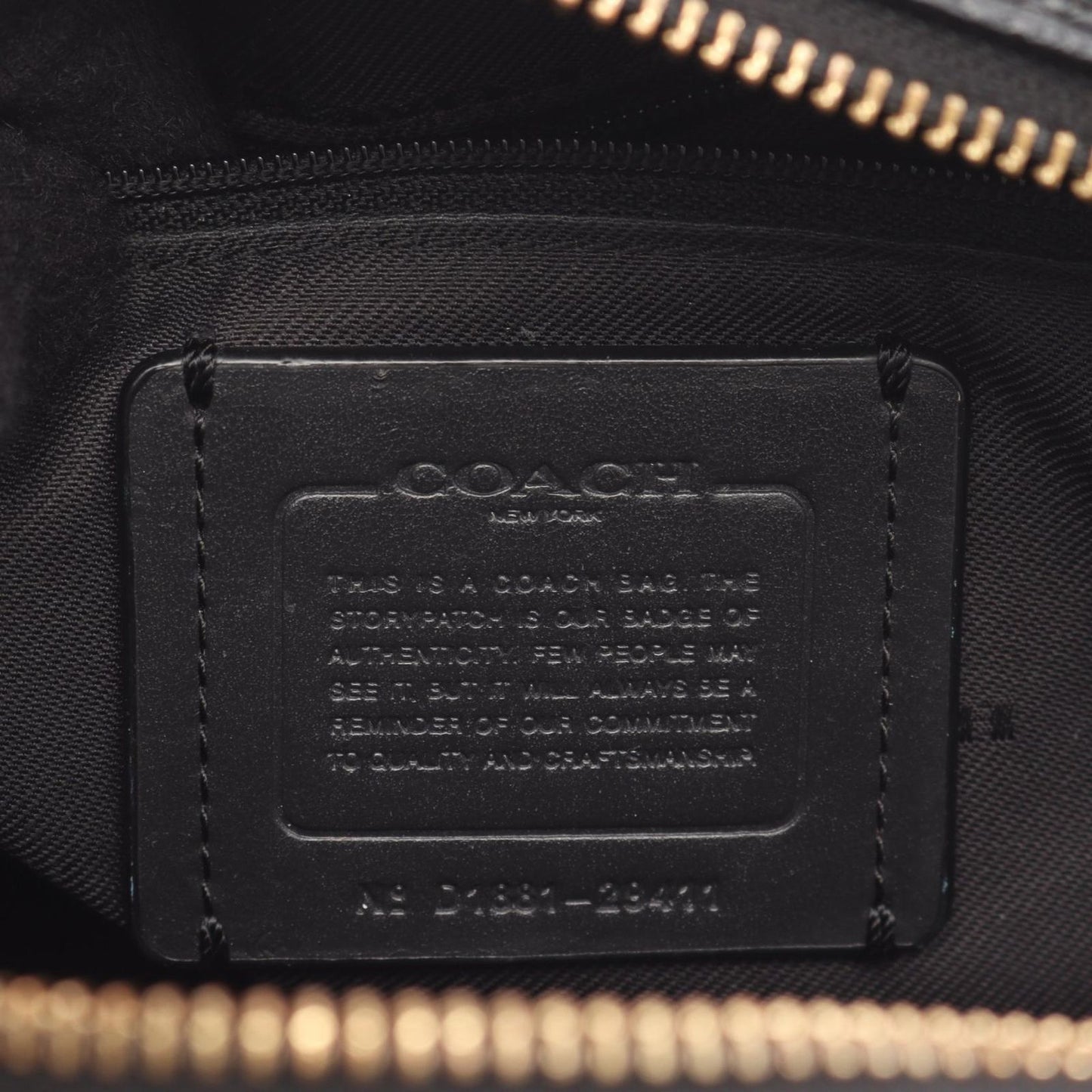 COACH Black Leather Fringe Camera Shoulder Bag - Timeless Elegance