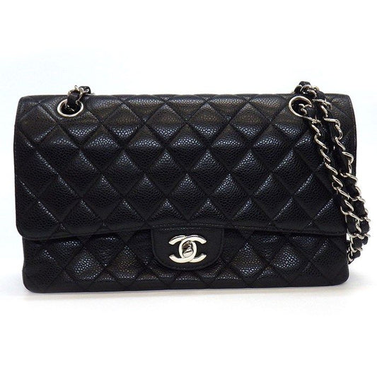 Chanel Classic Matelassé 25 Handbag - Timeless Elegance in Black
