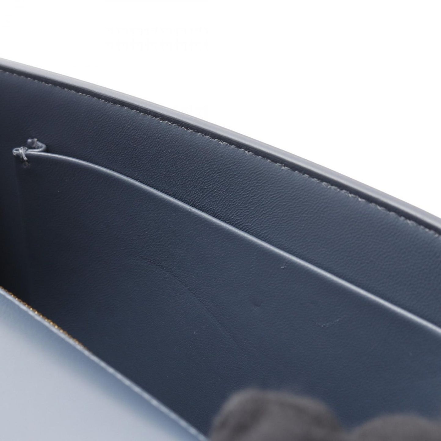 Dior 30 Montaigne Blue Leather Shoulder Bag - Exquisite Craftsmanship