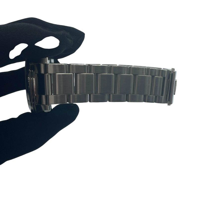 Seiko Grand Seiko SBGN027 9F Quartz GMT - Black Stainless Steel