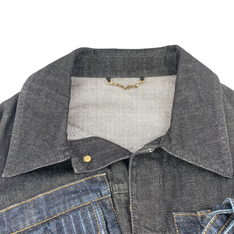 Louis Vuitton Black Karakorum Denim Jacket - Timeless Elegance