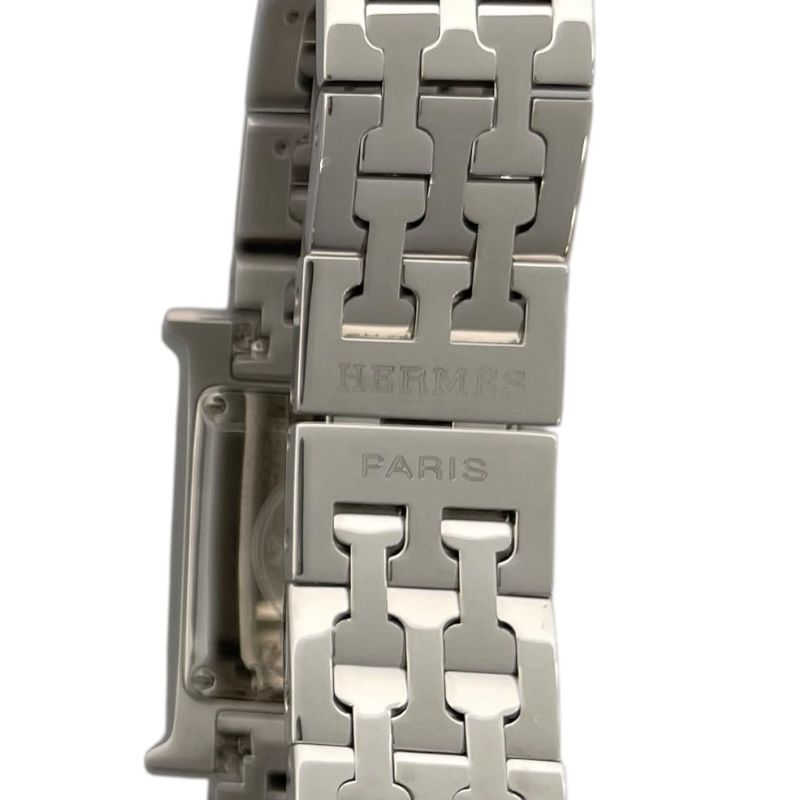 HERMES H-Watch HH1.210 Black Stainless Steel Ladies Timepiece