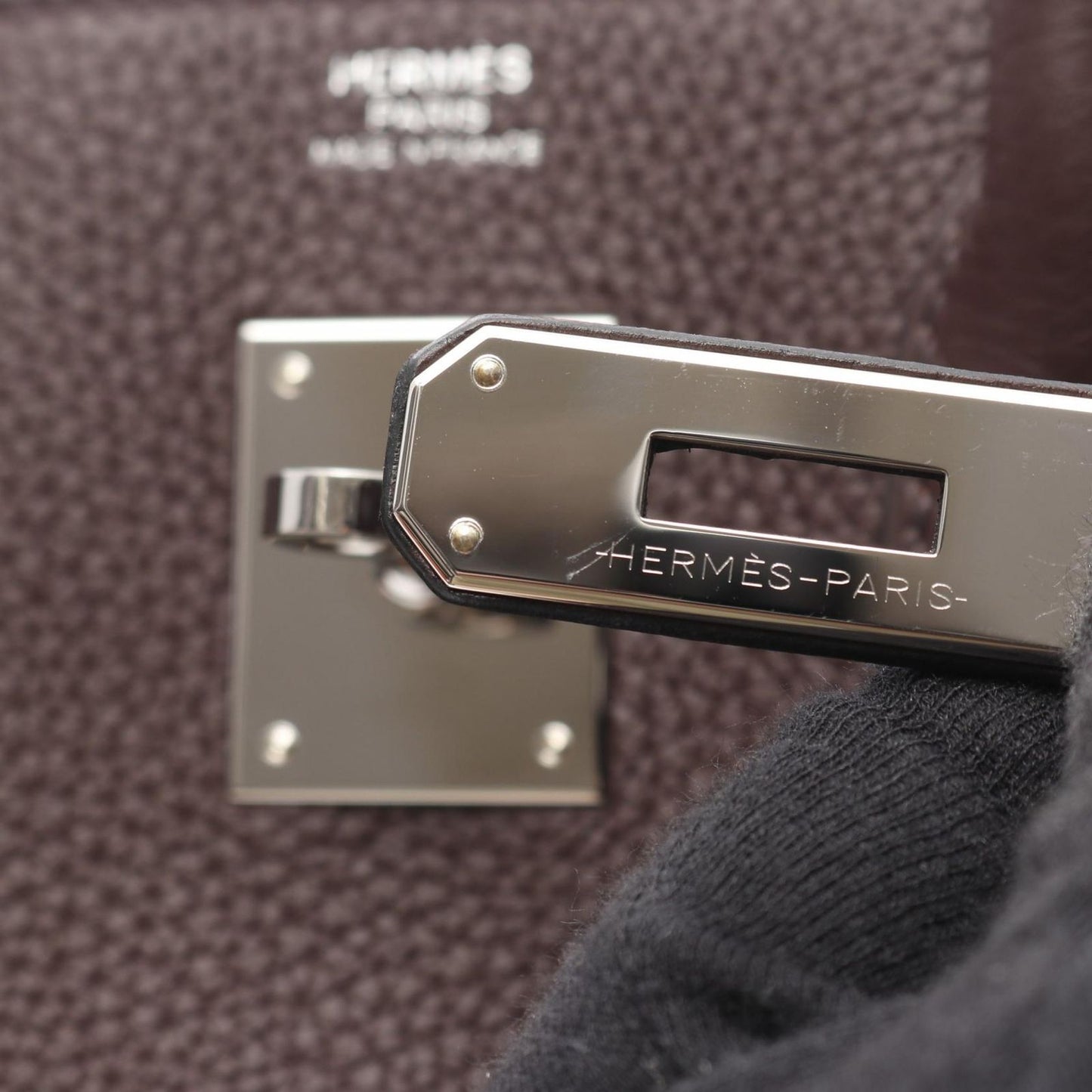 HERMES Birkin 30 Verso Rouge Serre Brick Handbag - Exquisite Craftsmanship