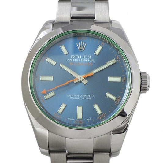 Rolex Oyster Perpetual Milgauss 116400GV Z Blue Dial - Exceptional Craftsmanship