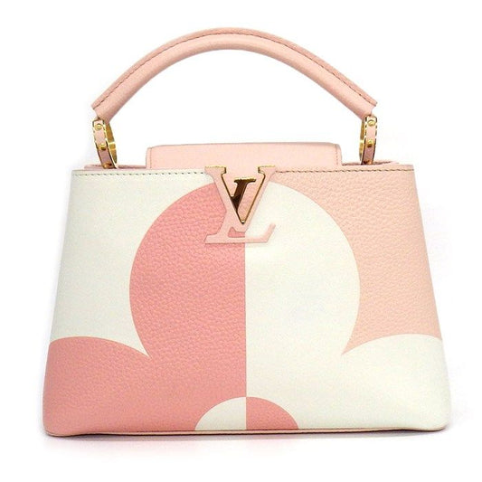 Louis Vuitton Capucines BB Giant Monogram Flower Handbag - Pink
