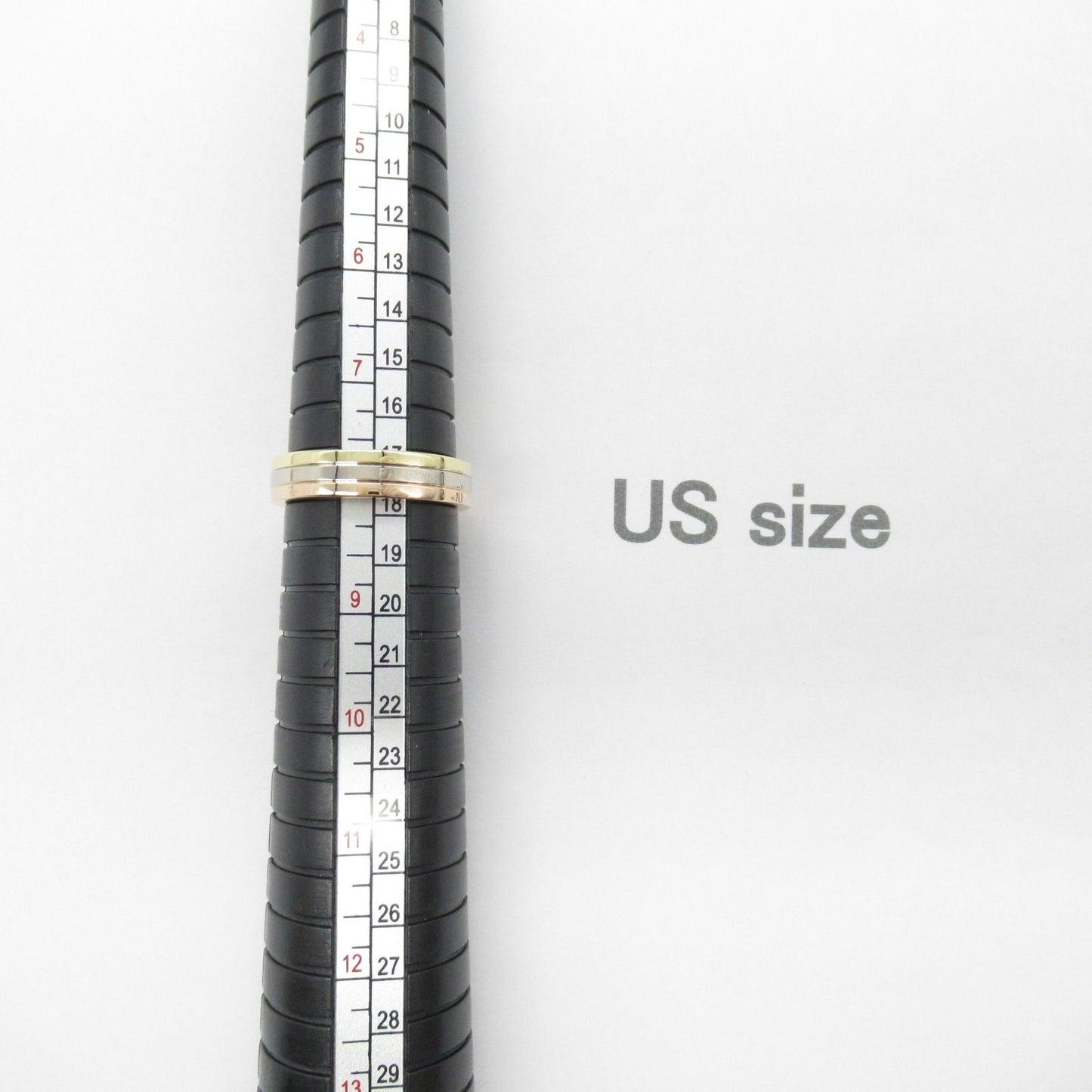 CARTIER Vendôme Ring in K18 Yellow & White Gold - Unisex Elegance