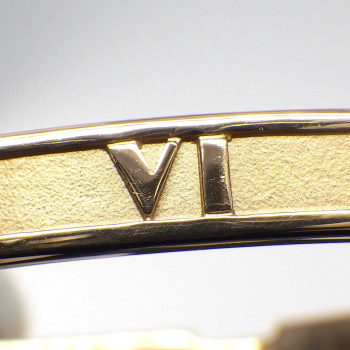 Tiffany & Co. Atlas Bracelet with 3 Diamonds in K18 Pink Gold