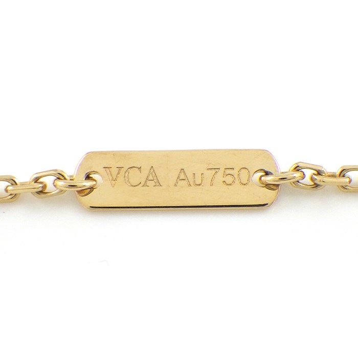 Van Cleef & Arpels Vintage Alhambra Necklace with Diamond
