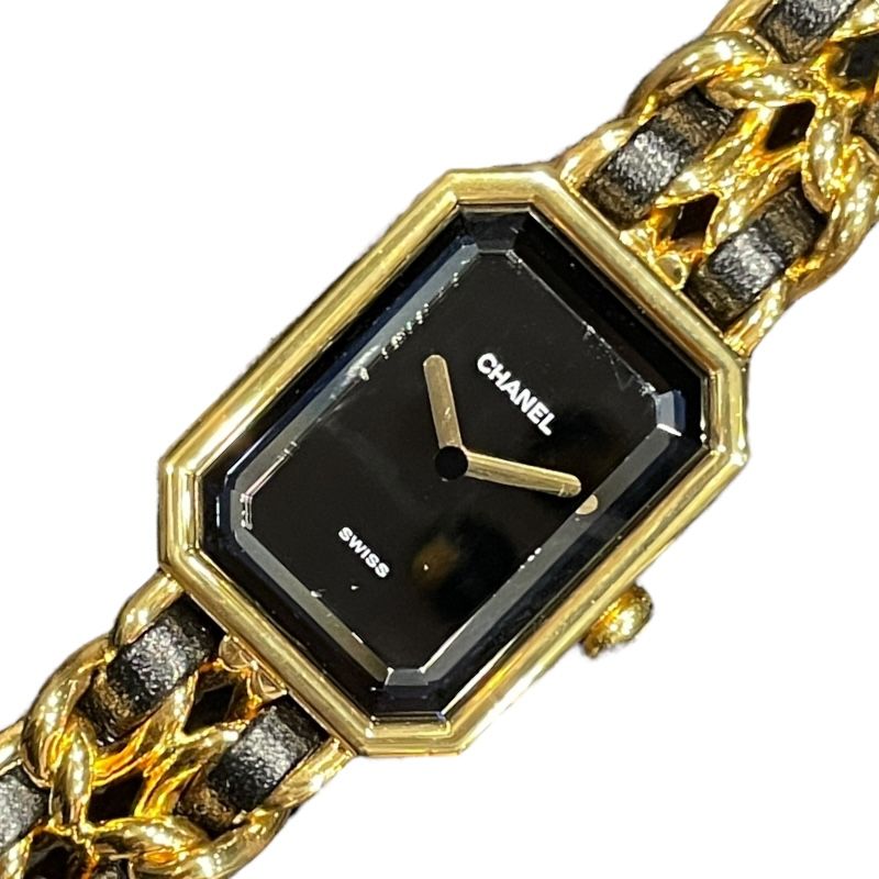 CHANEL Première L H0001 Gold Plated Women's Watch - Timeless Elegance